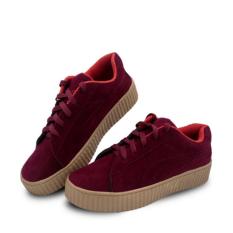 azkashoes Sepatu Wanita PM Mroon
