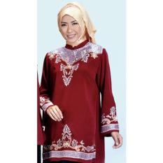 azzura 582-04 pakaian couple sarimbit wanita - kelly - unik dan menarik (marun)