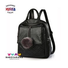 Korean Fashion Style Babosarang Tas Ransel Batam Wanita Cewek Fashion Kasual Korea Style Multifungsi BS 13