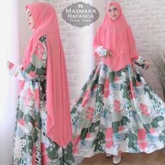 BAGINDO/GAMIS SYARI MAXMARA JUMBO/GAMIS RAFANDA PREMIUM/GAMIS MOTIF TERBARU MASA KINI BAGUS DAN PANJANG 148 CM LD 120 CM