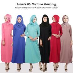 Baju busana muslim wanita gamis dress terbaik