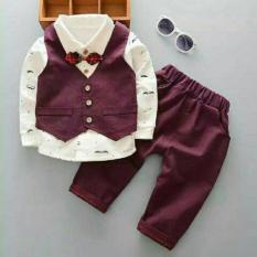 Baju Fashion Import / Stelan Anak Lucu / Baju Pesta Jas Rompi Anak