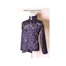 Baju KHAS JAWA SURJAN KEMBANG BATU Warma Hitam Ukuran L