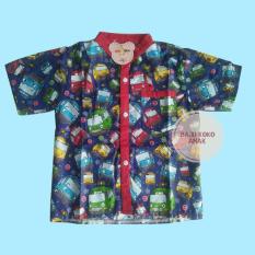 Baju Koko Anak / Kemeja Anak Cowok / Baju Atasan Anak Motif Kartun