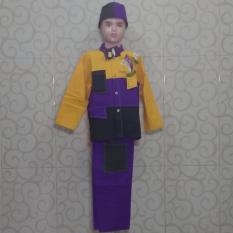 Baju Koko Anak Premium ST08- Kuning