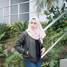 Baju Original Jaket Boomber Despo Jaket Panjang Wanita Modern Modis Casual Trendy Warna Army