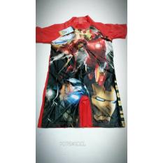 Baju Renang Anak Laki Iron man/Cars/Minion umur 5-9 - Bonus Spinner 1pcs