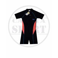 BAJU RENANG SPEEDO BIRU DONGKER list BIRU ORANGE