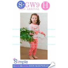 Baju Tidur Piyama Anak Cewek- baju tidur anak cewek - Baju Tidur GW9