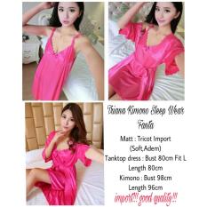 Baju Tidur Wanita Fashionable - Kimono Triana Pink