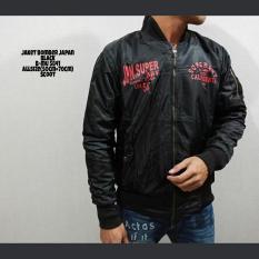 bajuku murah bomber jaket japan black b-mu 45841 superdry distro jaket gaul trendy parasut jaket denim jaket bomber jaket pria fashion pria atasan pria jaket distro jaket tentara jaket army trendy gaul modis