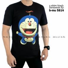 bajuku murah t shirt doraemon fly b-mu 5814 sweater kaos pria tangan pendek kaos oblong animasi onepiece kartun black superman lutffy banana kaos distro pisang cowok cewek trendy fashion pria baju kaos terbaru animasi superhero