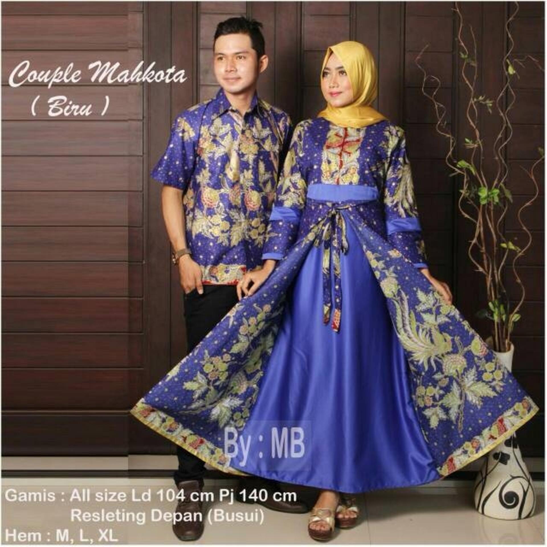 Batik Couple / Couple Batik / Sarimbit Batik Mahkota