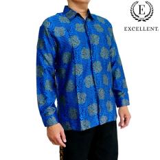 Batik Excellent Imlek - Satin Biru Panjang
