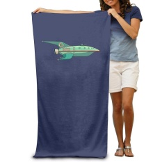 Beach Towel The Planet Express Ship Microfiber Towel - intl
