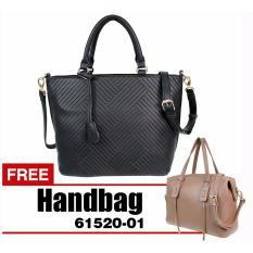 Bellezza 61509-01-Black - Handbag - Tas Wanita - BUY 1 GET 1 FREE