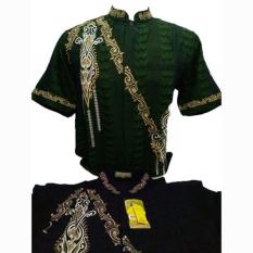 BENHILL MOSLEM WEAR - Baju Koko / Kemeja Muslim / Baju Pria Lengan Pendek / Kemeja Takwa Pria - Toko Sumber Rejeki Jeans