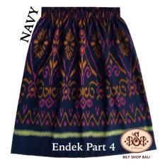 BILY SHOP BALI Rok Endek Part 4 Navy
