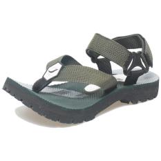 Bsm Soga Bni 338 Sandal Gunung Pria - Bahan Webing - Gagah Dan Keren(Hijau)