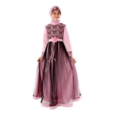 Cantique Cq 1515 Gamis Pesta Anak Modern - Pink