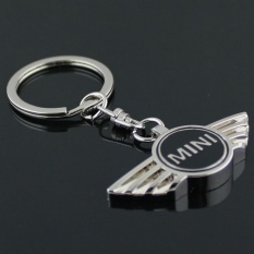 CarBest 1 Pcs/lot,green Colors Mini Cooper Car Logo Keychain/mini Car Key Chain/Auto Car Key Rings for Mini,accessories(Color:Black) - intl
