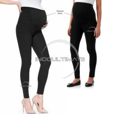 Celana Panjang Hamil 2 PCS Black & Light Black / Leging Hamil LG-01