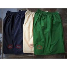 Celana Pendek Polos Katun BIG SIZE JUMBO Santai -JBRDL001