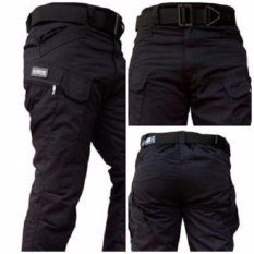 Celana Pria Outdoor PDL Tactikal Blackhawk Cotton Ripstok High Grade Warna Hitam