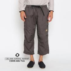 Celana Sirwal Nawaf Abu Tua Zayidan-Zipper Samping Sunnah Syari