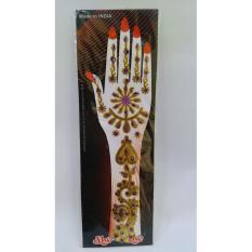 cetakan henna tempel