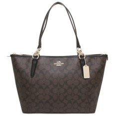 Coach Ava Signature Brown/ Black Authentic Original USA Store