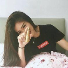 Cosenli Supreme # G 041105 T-shirt Wanita / Kaos Cewek / Tumblr Tee Cewek / Kaos Wanita Murah / Baju Wanita Murah / Kaos Lengan Pendek / Kaos Oblong / Kaos Tulisan