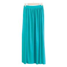 CottonHeaven Rok Kaos Maxi Nadhifa 27 Warna - Tosca Biru