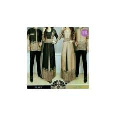 couple baju muslim - couple elegan batik - elegant harga sepasang