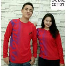 COUPLELOVER- T-SHIRTS COUPLE LP ROMEO JULIET RED L/XL (PRIA-XL WANITA -L) UKURAN BESAR KAOS PASANGAN BAJU KEMBARAN FASHION JUMBO KAOS COUPLE