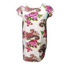 Daster Midi Motif Bunga Cantik Baju Tidur Wanita