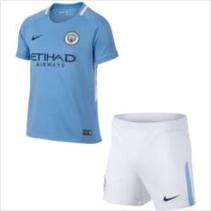 Dmxs - Jersey Bola Man City Home 2017 / 2018 Setelan Dewasa