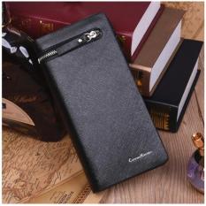 Dompet Kulit Pria Cowo Panjang Wallet Impor Curewe Kerien CK D01BL(BLACK)