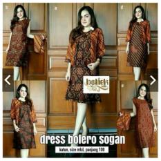 Dress / Bolero Batik Sogan 2