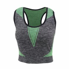 EELIC BRA-08 ABU-HIJAU Tank Top Sport Yoga
