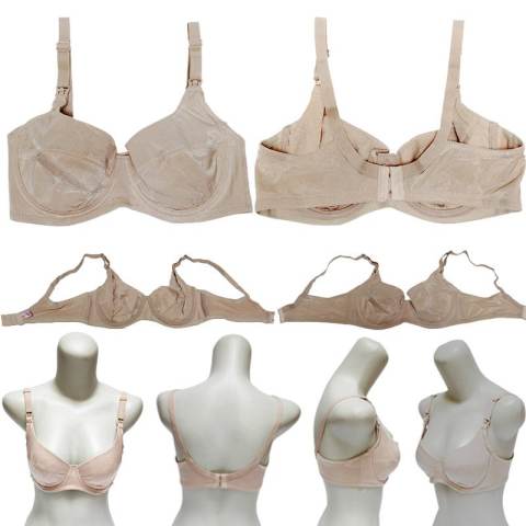 EELIC BRA 8116 Cream Classic Menyusui / Pada Saat Kehamilan Sangat Halus Dan Bahan Katun 2