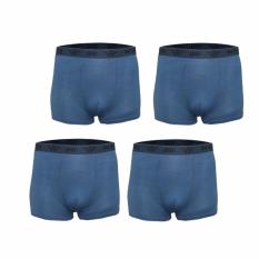 EELIC CDP-2678 BIRU 4 PCS Celana Dalam Pria Polos