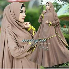 ELSA COKLAT LIST KUNING MAS