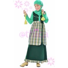 Ethica Moslem Fashion Dress Anak ORK 18 (Hijau)