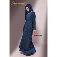 Ethica Moslem Fashion Dress Gamis Kagumi 20 Navy