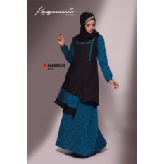 Ethica Moslem Fashion Dress Gamis Kagumi 28 (Biru)