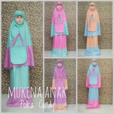 Ezpata Mukena Anak Bali Murah TK SD Lucu Polkadot Terbaru