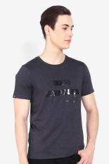 FAMO Pakaian Atasan Kasual Kaos T-Shirt Pria Men Tshirt Grey Diskon discount murah bazaar baju celana fashion brand branded