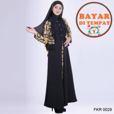 Fashion Busana Muslim Wanita Cantik Dengan Model Terbaru FKR 0029 - Coklat