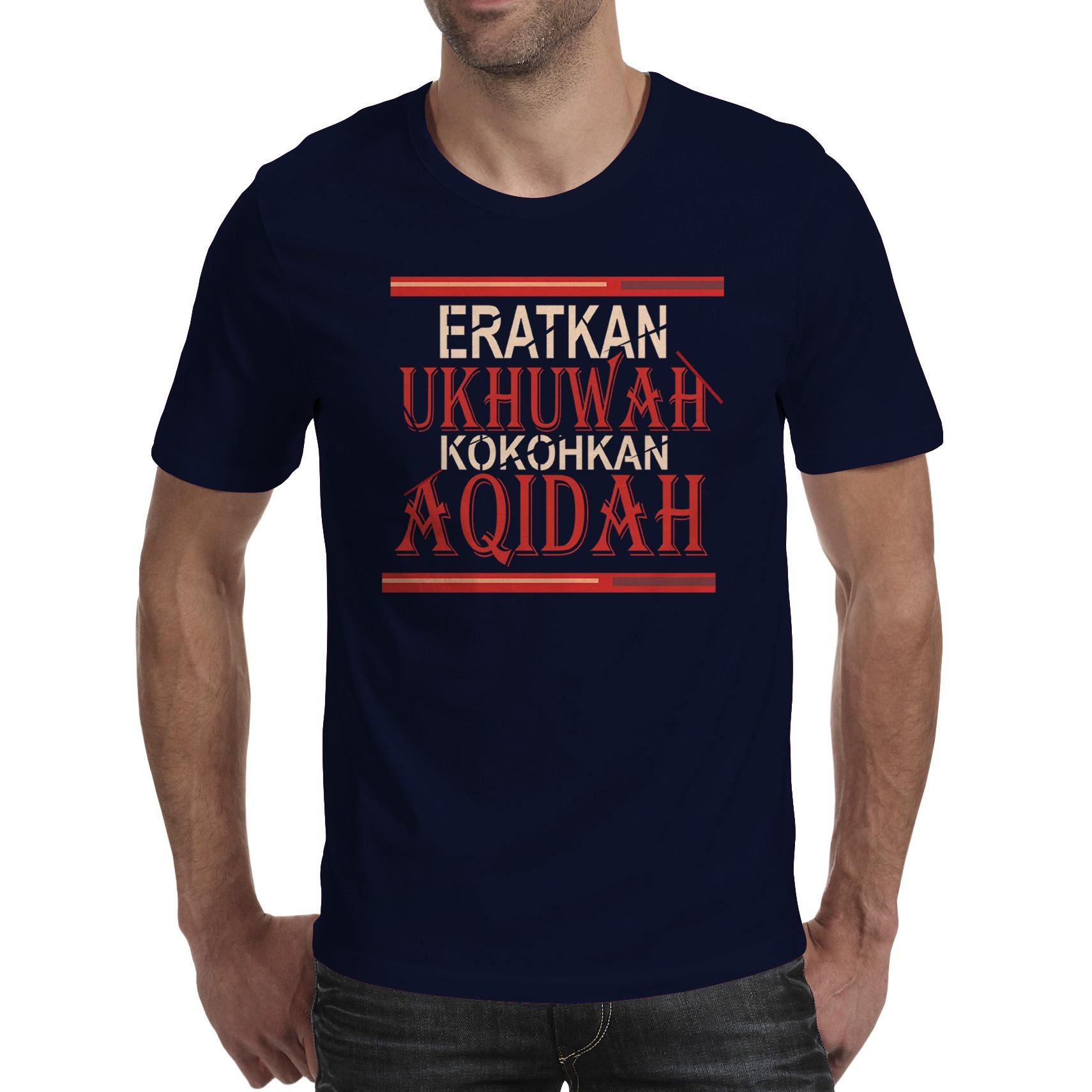 [Fika Store] Kaos Distro Kaos Pria Kaos MUSLIM 2 ART129 Kualitas Katun Premium